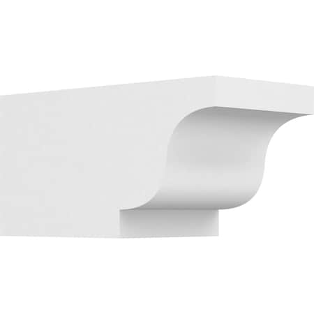 Ekena Millwork Standard Newport Architectural Grade PVC Rafter Tail, 6"W X 6"H X 12"L RFTP06X06X12NEW